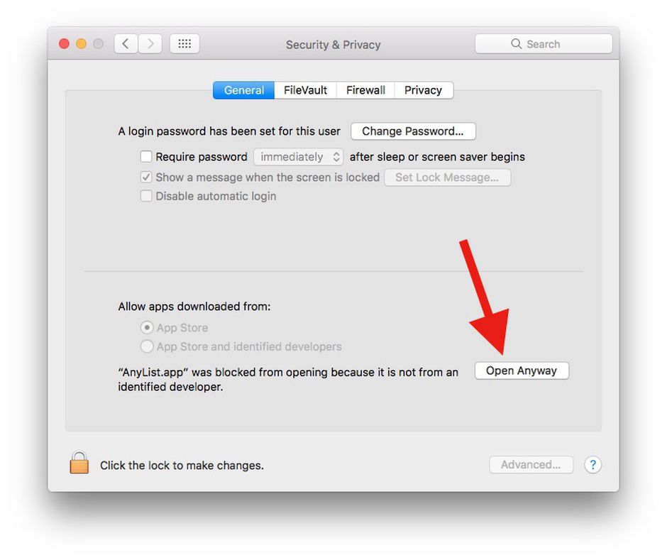 How To Allow An App To Download On Mac